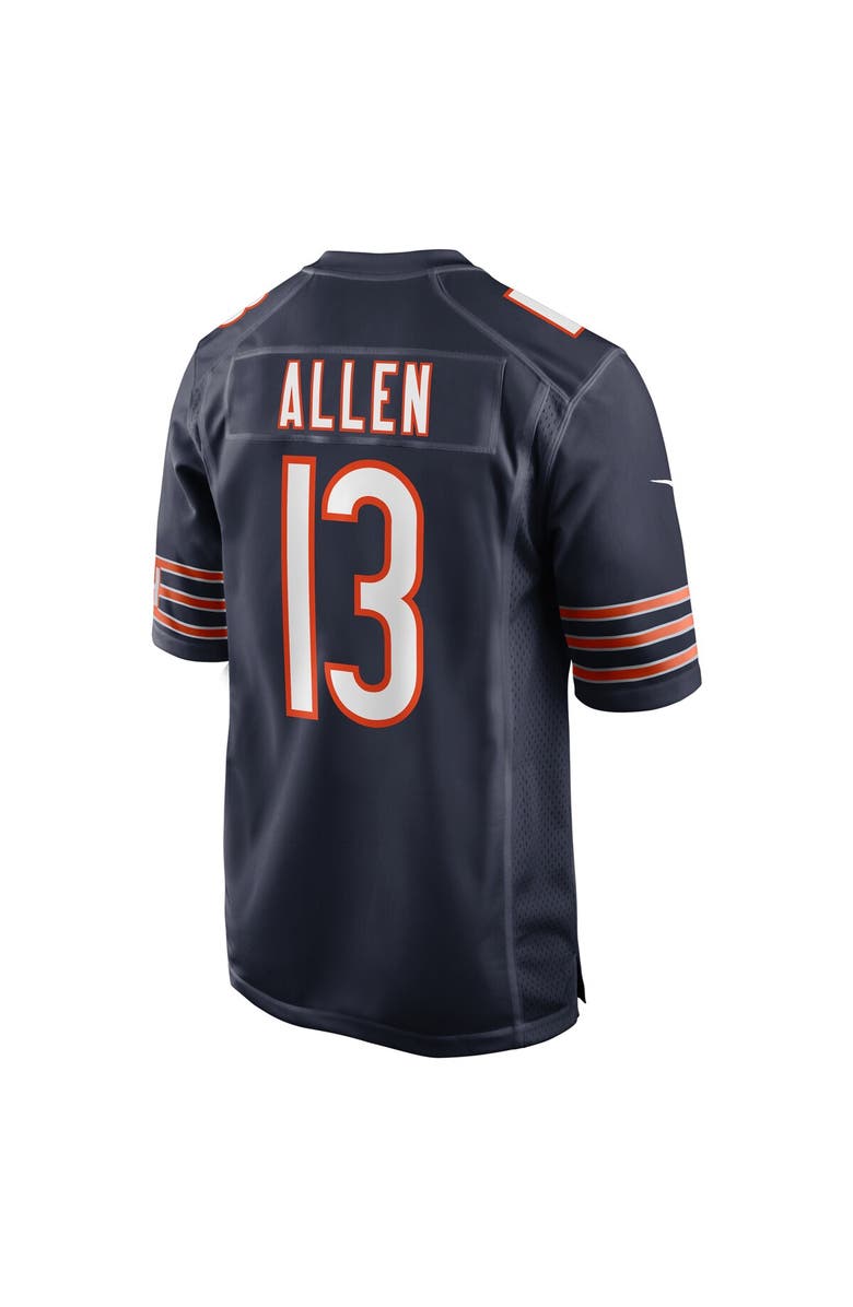 Nike Men's Nike Keenan Allen  Navy Chicago Bears Team Game Jersey, Alternate, color, Navy