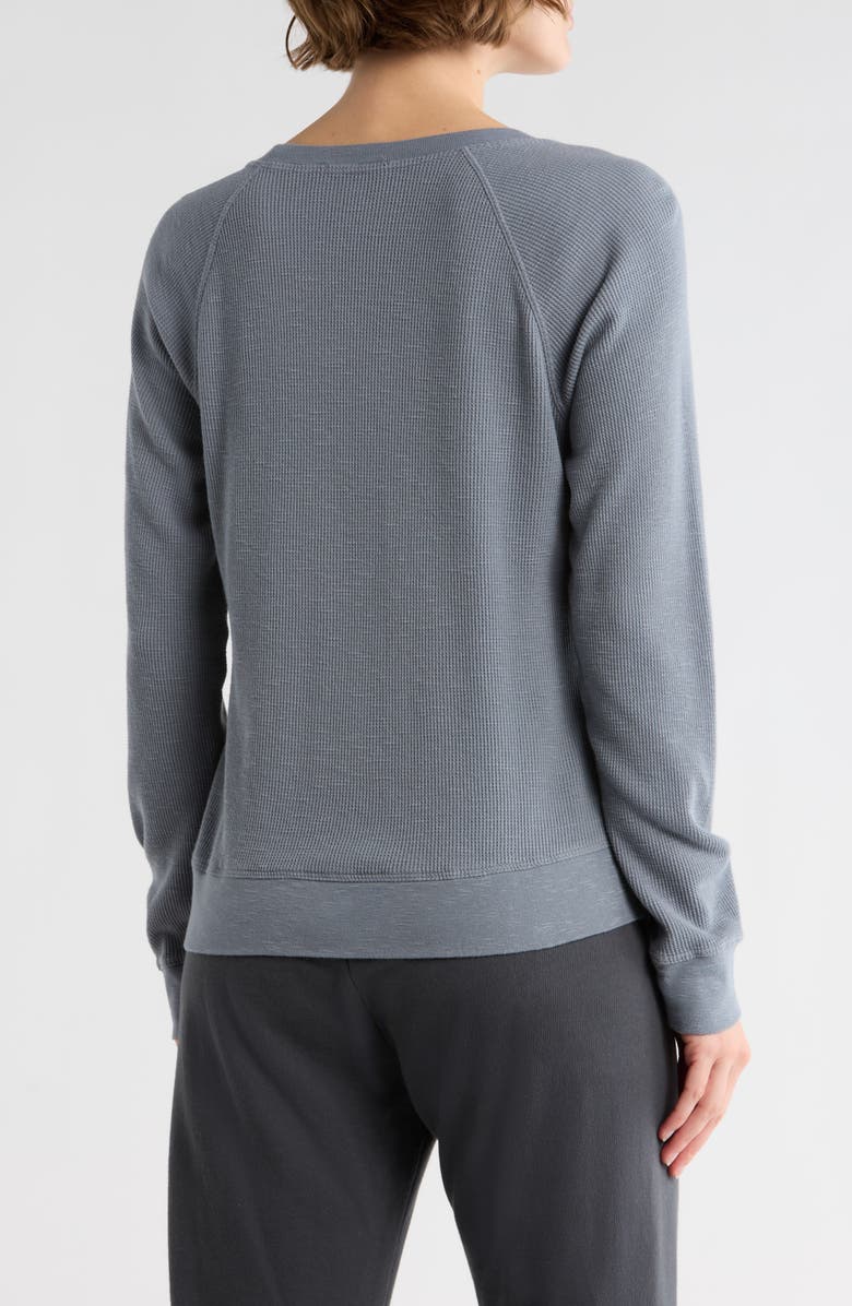 James Perse Relaxed Raglan Sleeve Cotton Pullover, Alternate, color, North