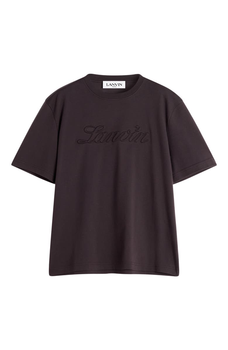 Lanvin Debossed T-Shirt, Alternate, color, 