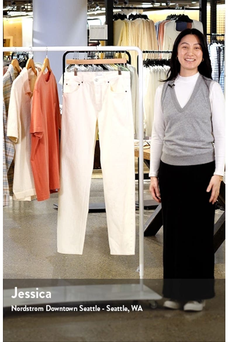 The Straight Leg Jeans video