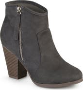 Journee Collection Link Round Toe Bootie