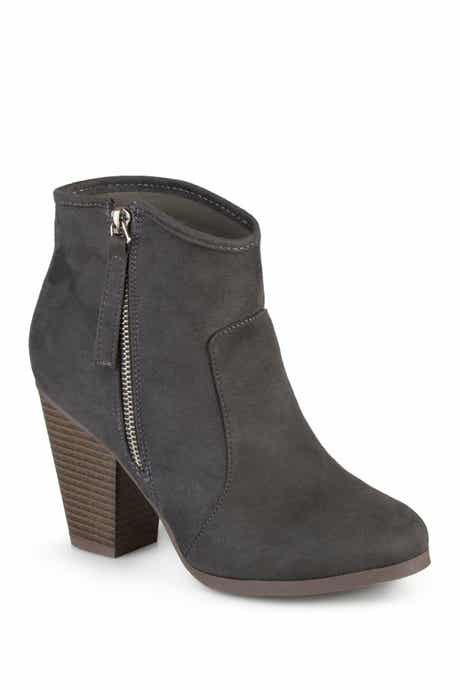 Journee Collection Link Round Toe Bootie
