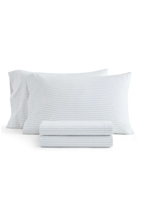 Chickadee Pines Cotton Flannel Sheet Set