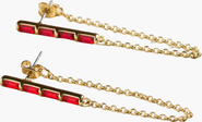 Nickel & Suede Lucia Statement Earrings