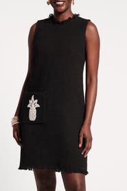 Frances Valentine Twiggy Fringe Pineapple  Dress