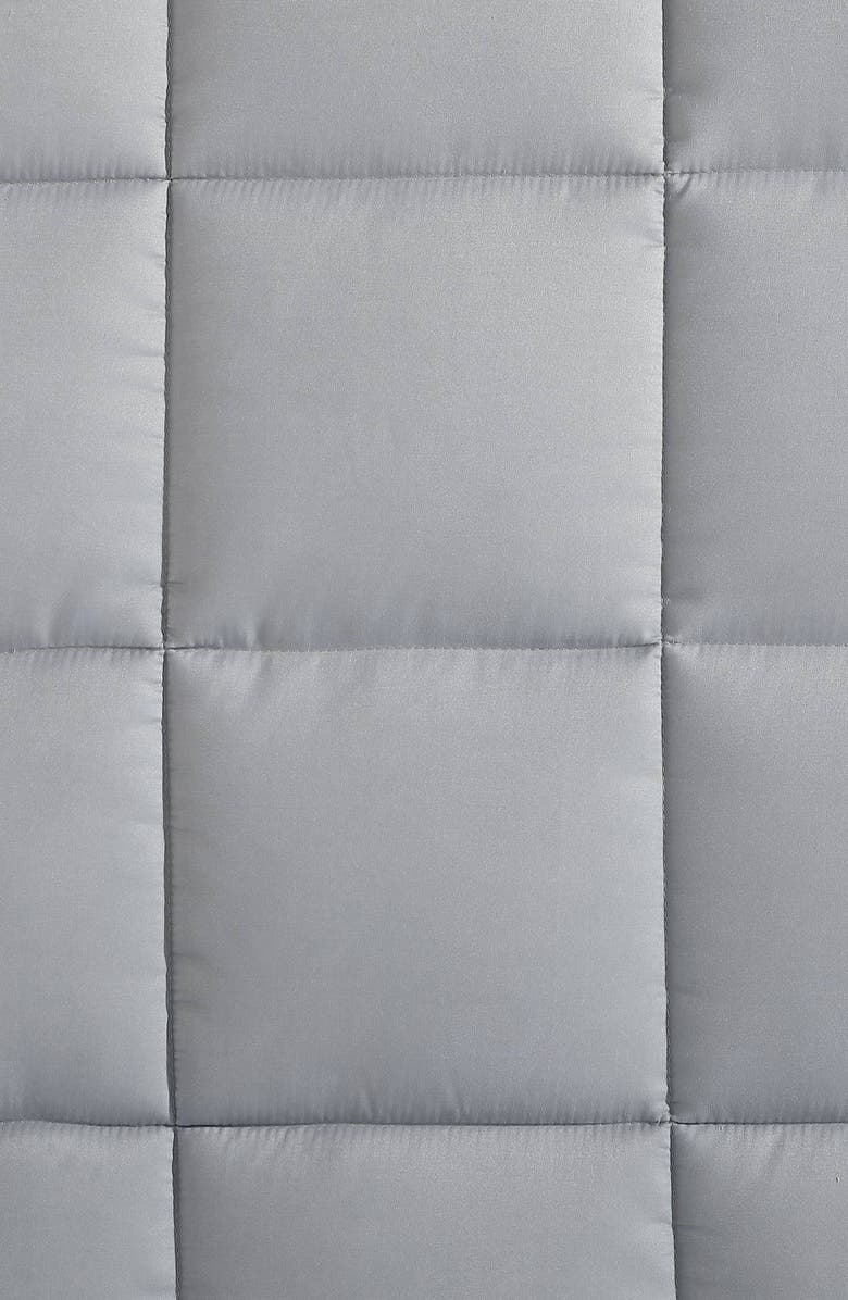 Nautica Longdale Solid Microfiber Comforter Set, Alternate, color, Medium Grey/ Light Grey