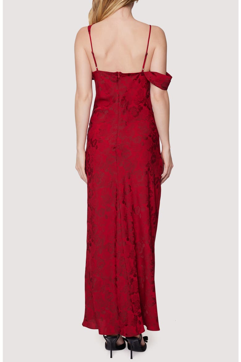 Rouge Vine Maxi Dress, Alternate, color, RED