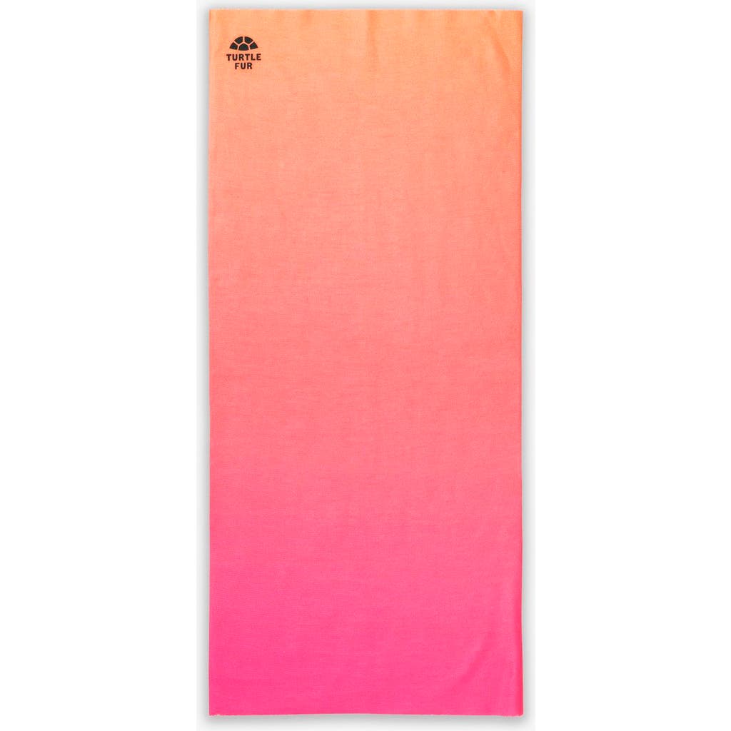 Turtle Fur Upf 50+ Neck Gaiter In Pink