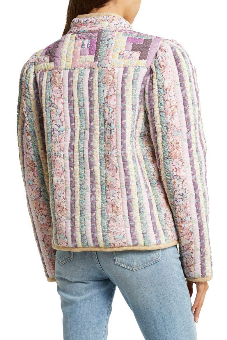 Naya Quilted Jacket, Alternate, color, MULTI