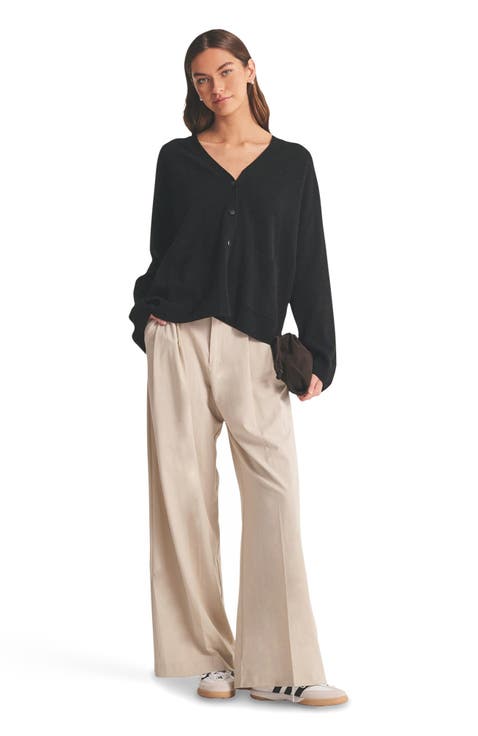 Signature Cashmere Boxy Cardigan
