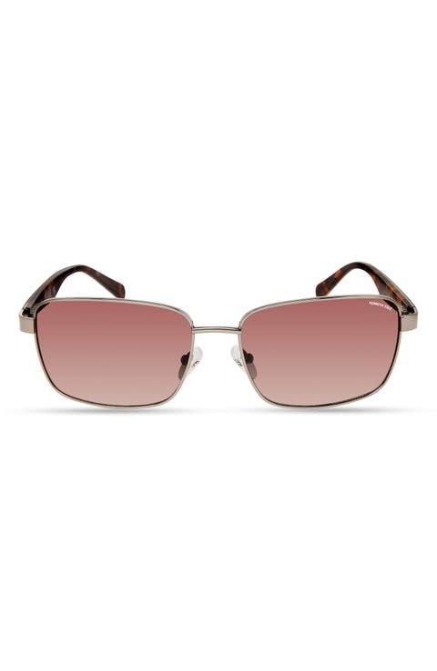 61mm Rectangular Sunglasses