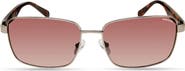 Kenneth Cole 61mm Rectangular Sunglasses