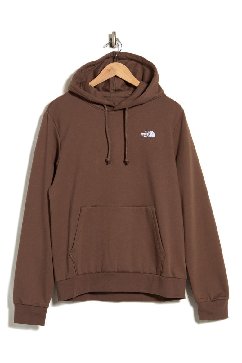 Evolution Simple Dome Regular Hoodie, Alternate, color, SMOKEY BROWN