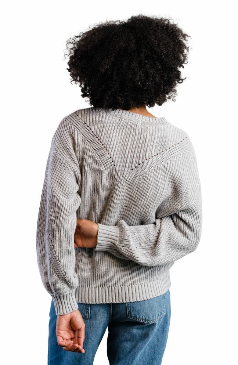 ABLE Sarah Billow Sleeve Sweater, Alternate, color, 