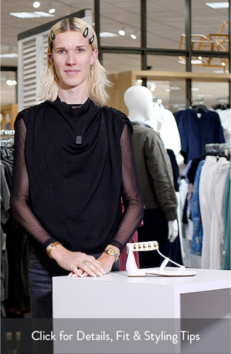 Elusta Ankle Strap Sandal, sales video thumbnail