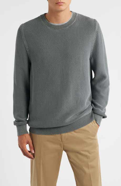 Treasure & Bond Garment Dyed Cotton Sweater