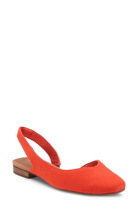 Alene Slingback Half d'Orsay Flat