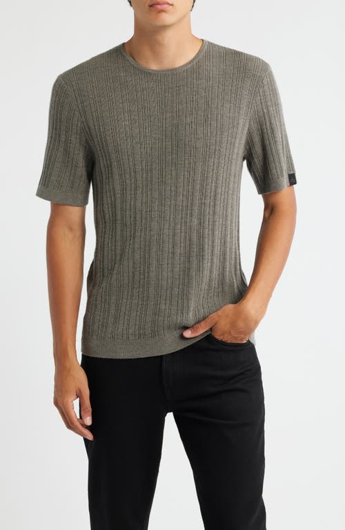 Rag & Bone Crawford Wool & Cashmere Sweater T-shirt In Brown