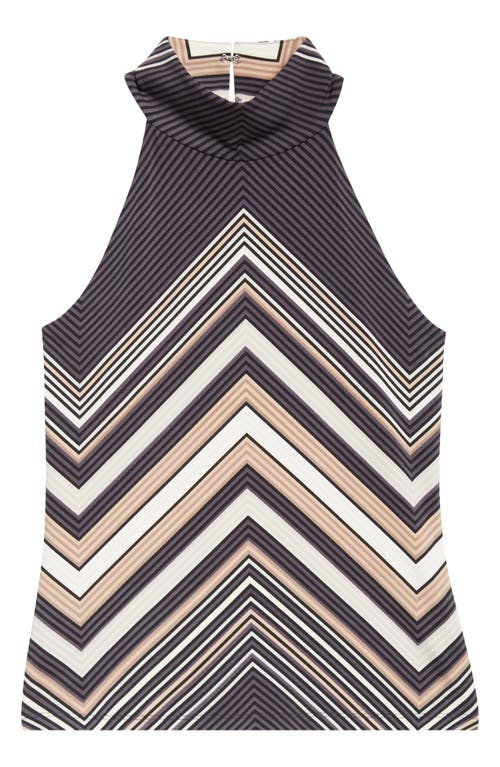 RAMY BROOK RAMY BROOK JENNA CHEVRON SLEEVELESS TOP 