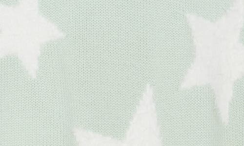 Alice And Olivia Alice + Olivia Andora Fuzzy Star Wool Blend Sweater