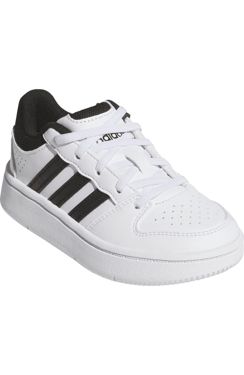 adidas Kids' Hoops Classic Sneaker, Main, color, Footwear White/ Core Black