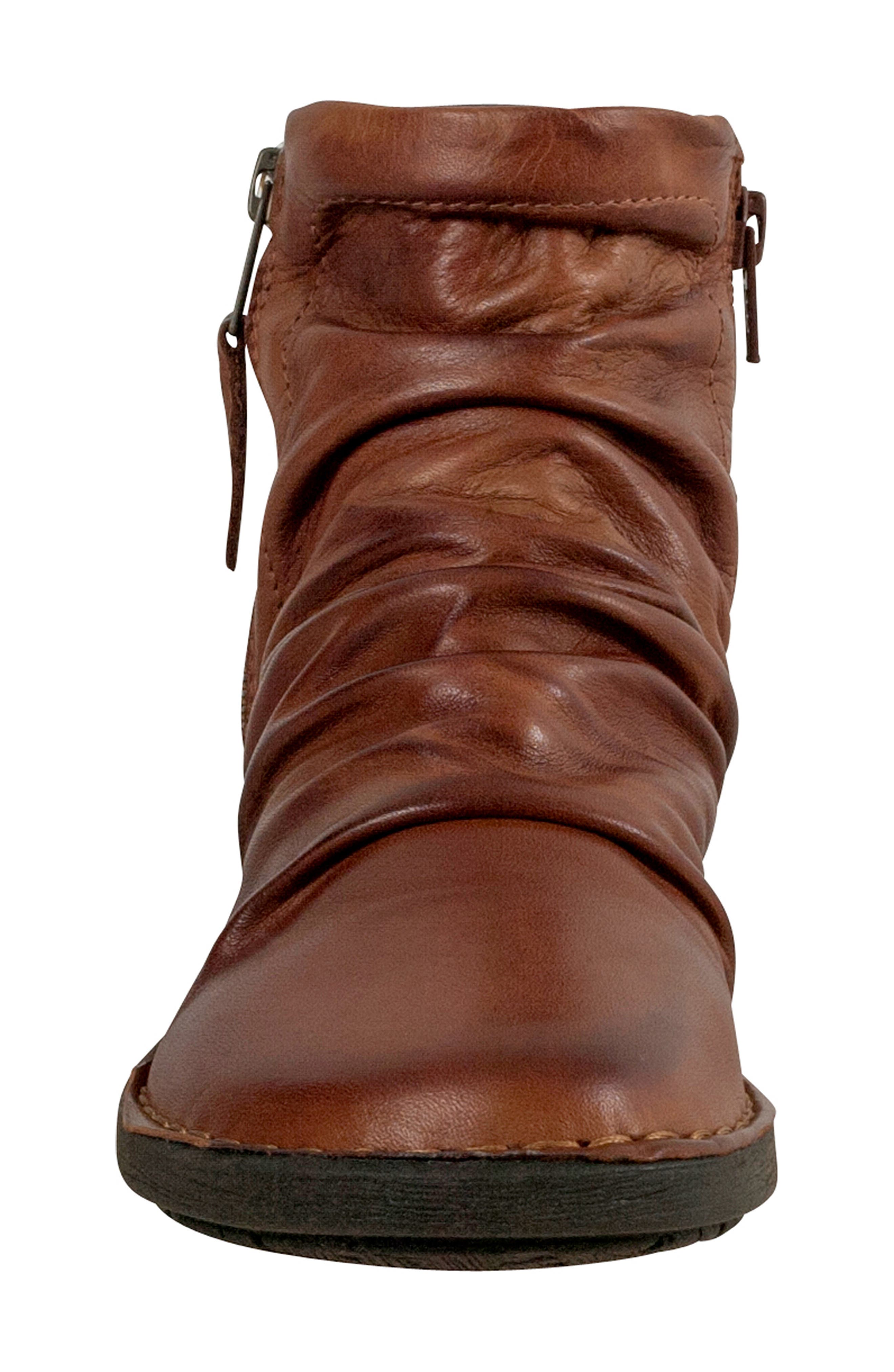 Pleasant Bootie, Alternate, color, BRANDY LEATHER
