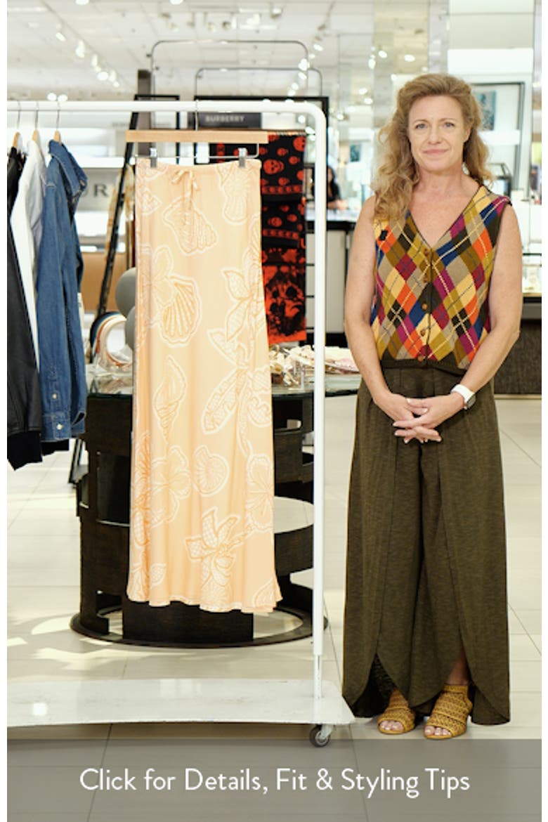 Marissa Drawstring Maxi Skirt video