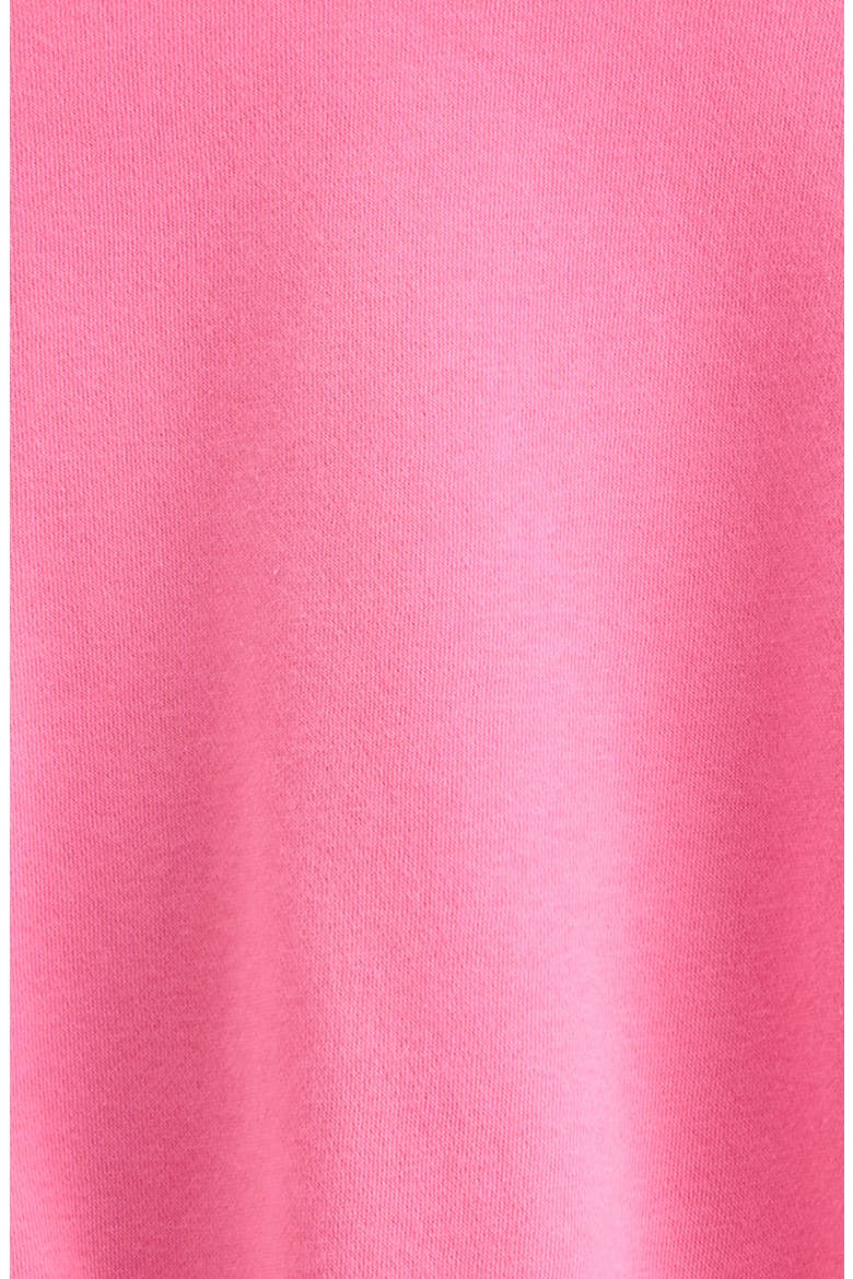 Kids' Bow Cotton Blend Sweatshirt, Alternate, color, PINK COSMOS
