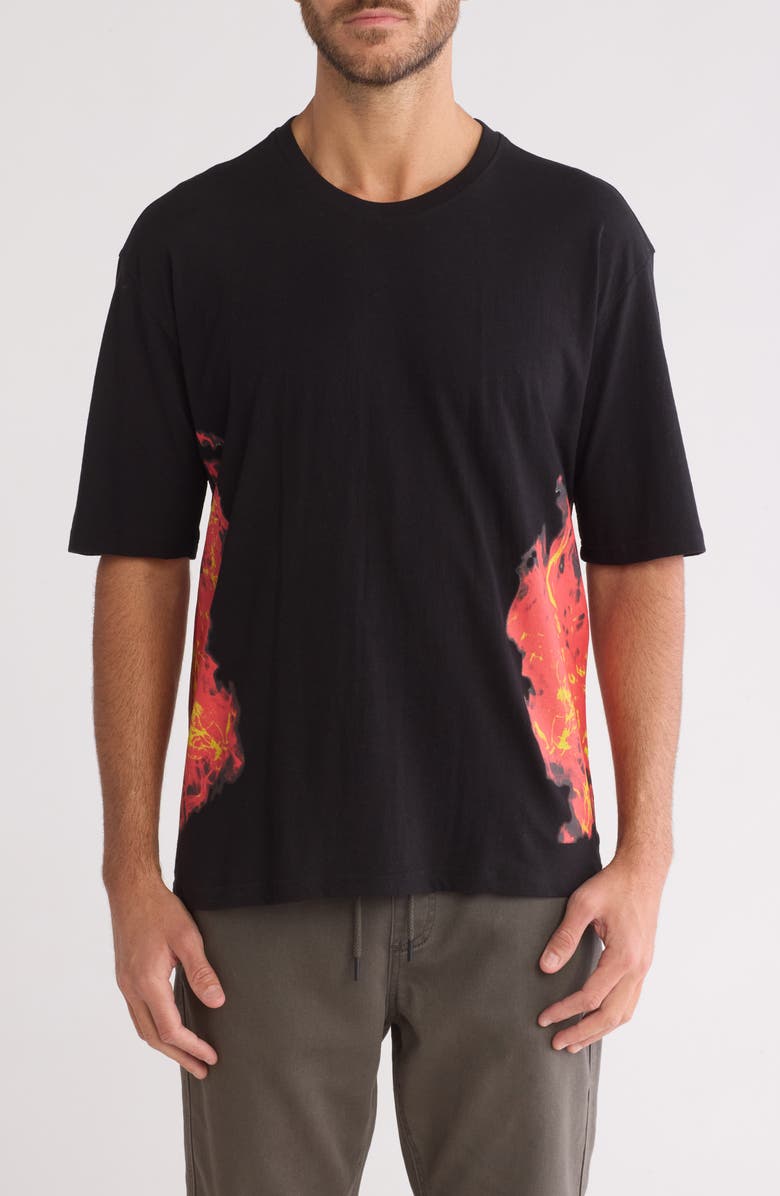 Reason Fearless Box Graphic Print T-Shirt, Main, color,