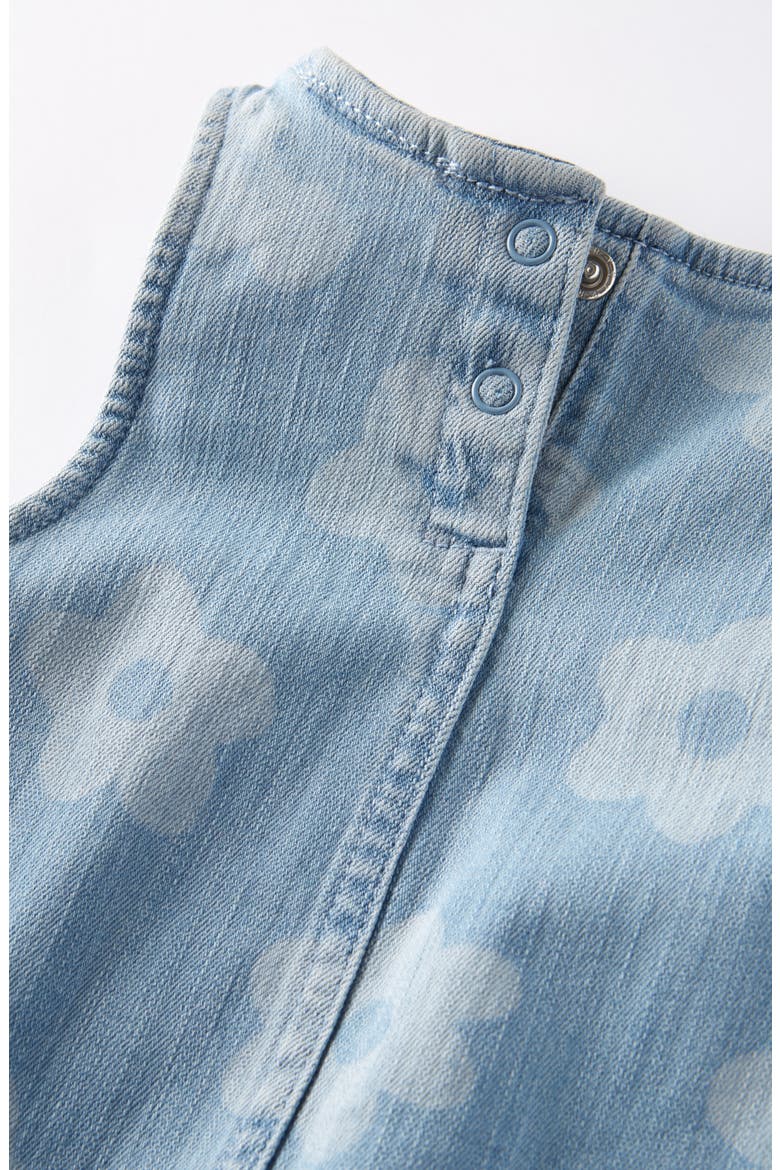 Print Denim Jumper, Alternate, color, LIGHT INDIGO WASH DANNY FLORAL