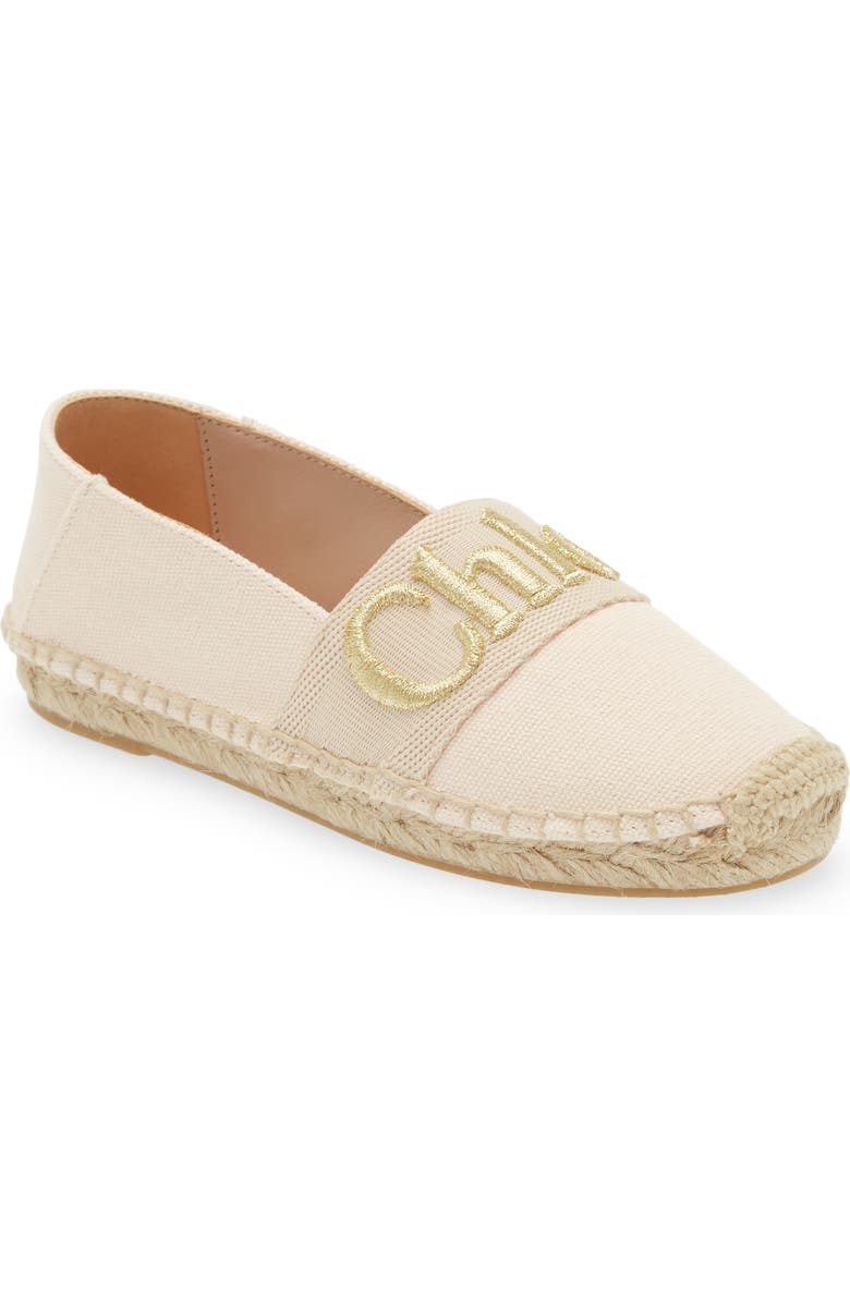 Chloé Mini Me Logo Espadrille, Main, color,