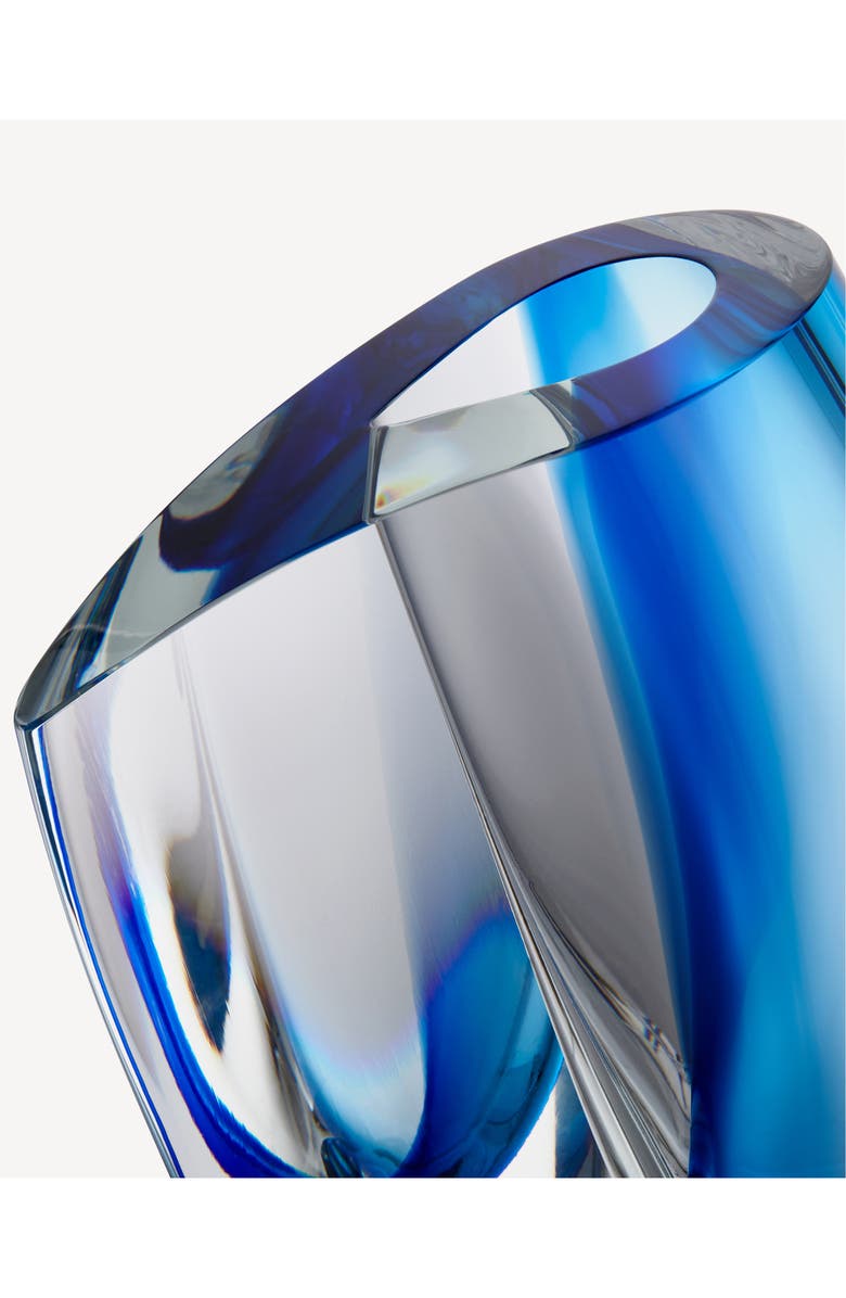 Kosta Boda Mirage Extralarge Vase, Alternate, color, Blue