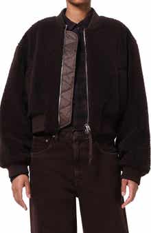Iona Skye Faux Shearling Bomber Jacket