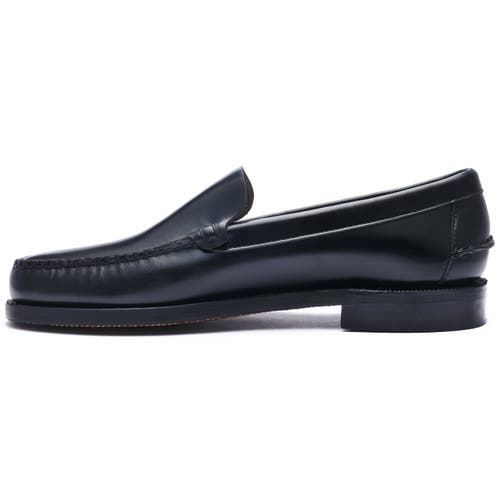 Sebago Frank Leather Loafer In Black