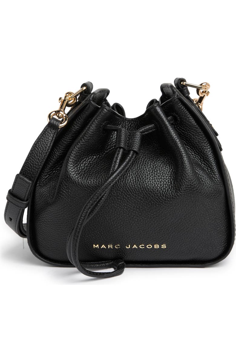 Marc Jacobs Leather Mini Bucket Bag, Main, color,