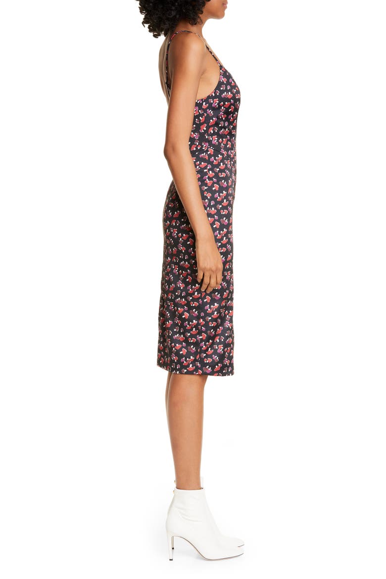 Chelsea Mushroom Print Sundress, Alternate, color, RED MUSHROOM