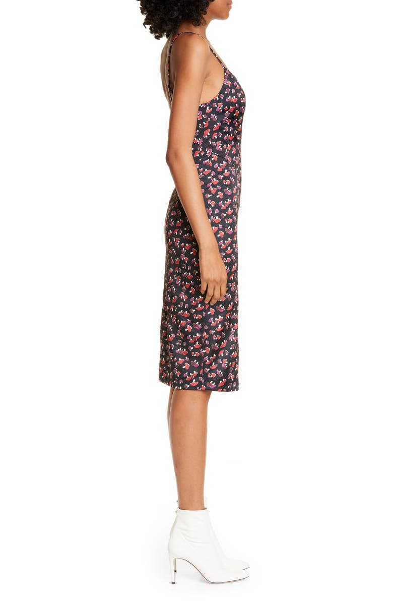 STAUD Chelsea Mushroom Print Sundress, Alternate, color,