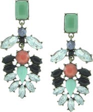 OLIVIA WELLES Lindsay Jeweled Chandelier Earrings