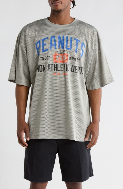 Peanuts Non-Athletic Mesh Top
