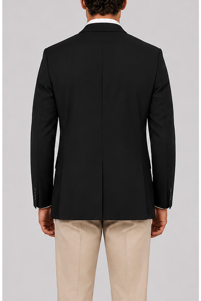 Giorgio Wool Blazer, Alternate, color, BLACK