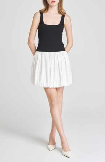 WAYF x Styled by COCO! Lilah Bubble Hem Minidress