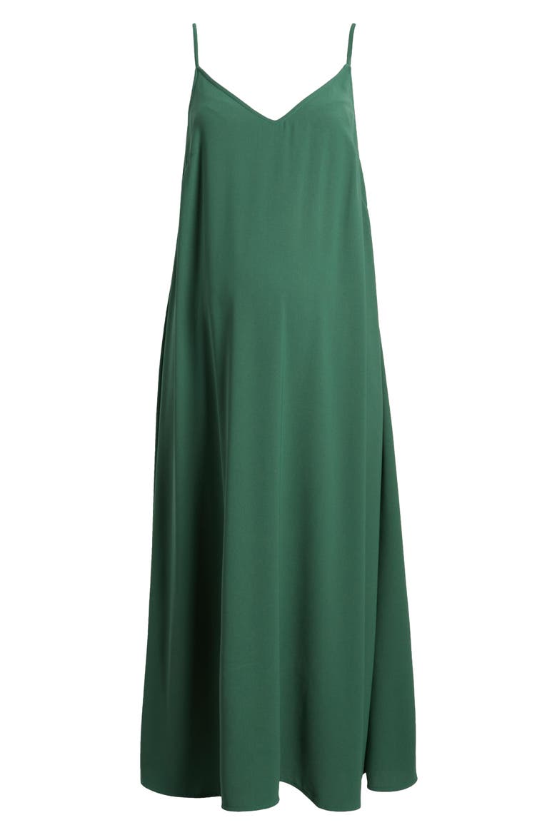 Victoria Maternity Slipdress, Alternate, color, GREEN