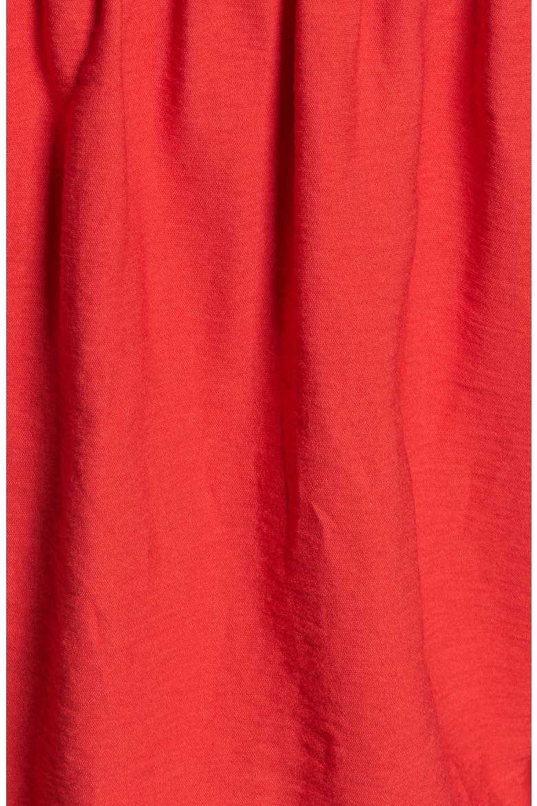 Puff Sleeve Off the Shoulder Top, Alternate, color, RED