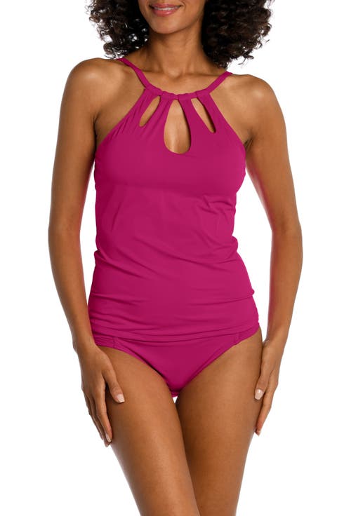Keyhole Underwire Tankini Top