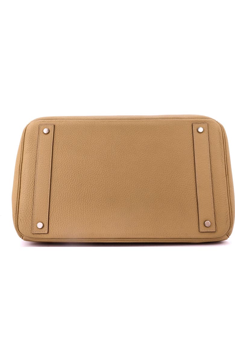 Pre-Owned Hermes HAC Birkin Bag Brown Togo with Palladium Hardware 40, Alternate, color,