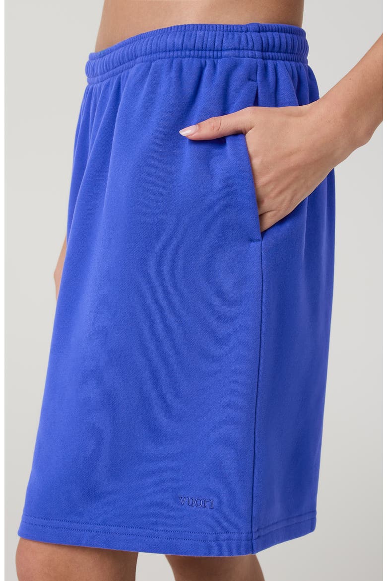 Sedona Retro Boyfriend Shorts, Alternate, color, ELECTRIC BLUE