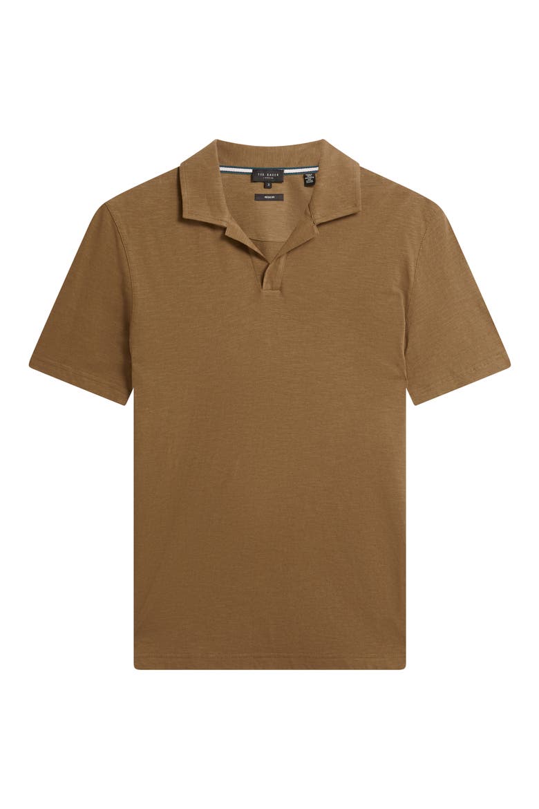 Anito Cotton & Linen Polo, Alternate, color, OLIVE