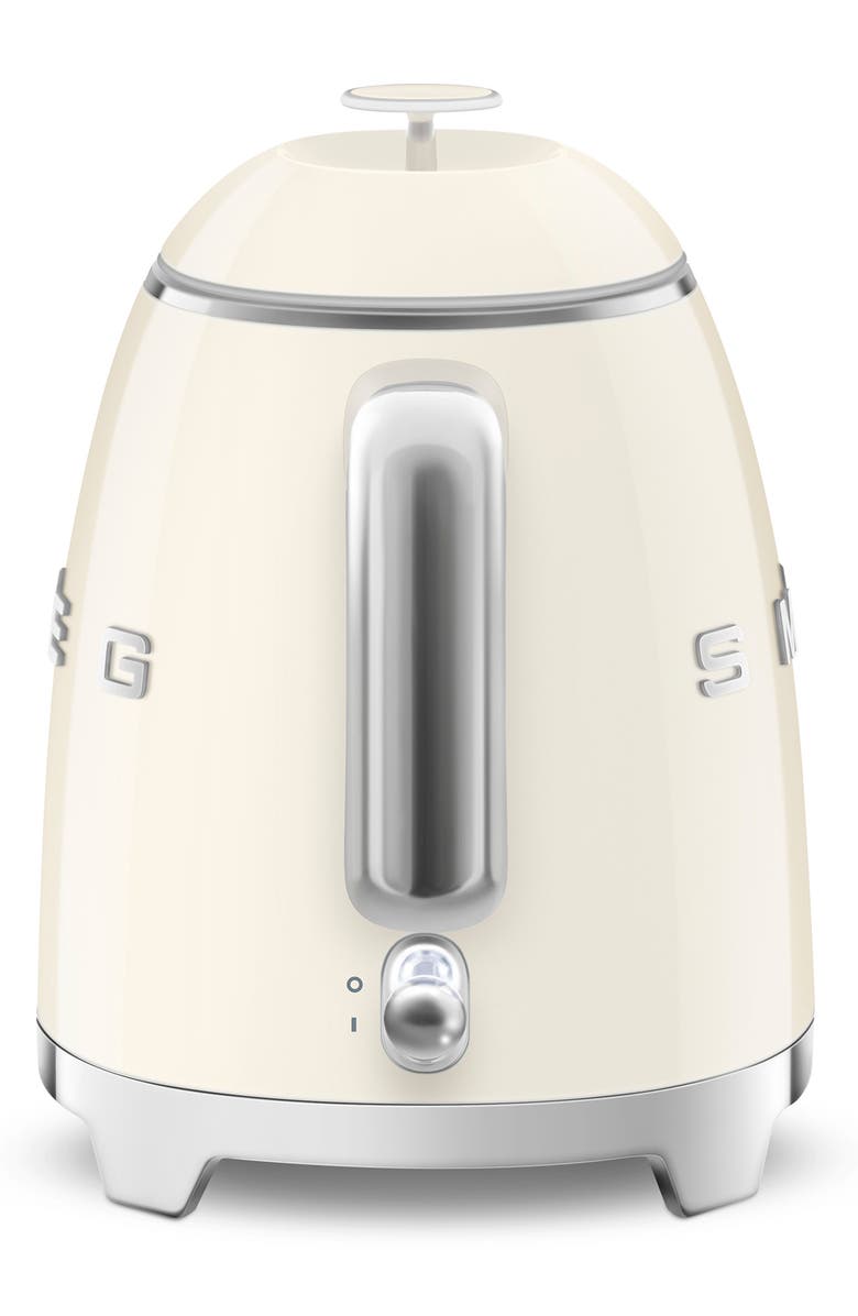 smeg 50's Retro Style Mini Electric Kettle, Alternate, color, Cream