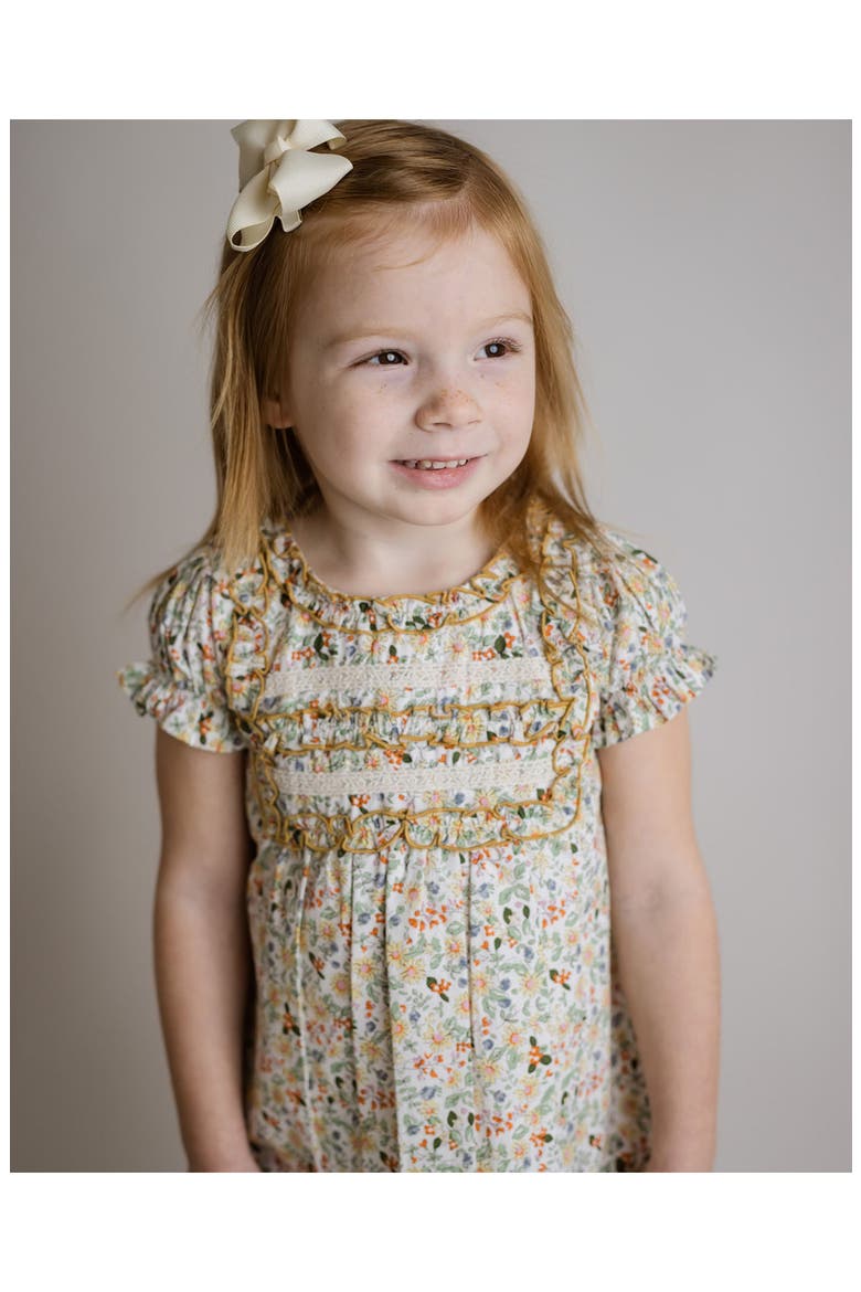 Floral Dress, Alternate, color, Yellow Multi