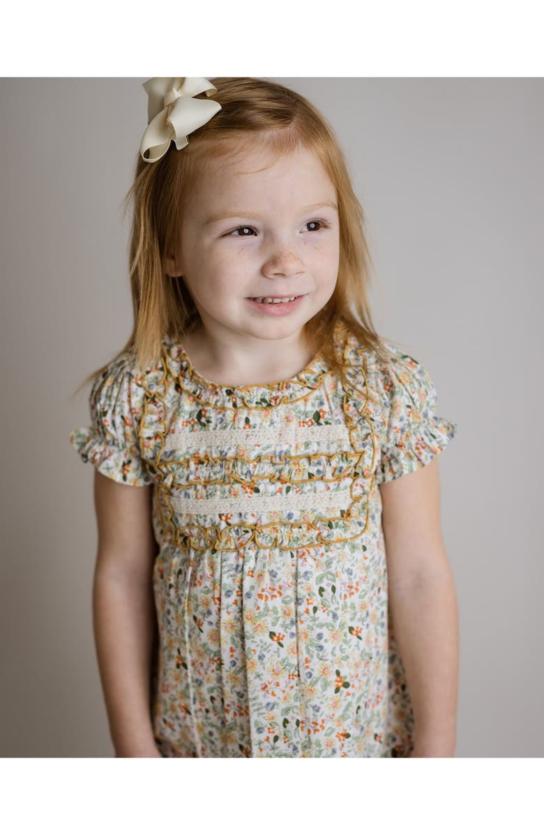 Cuclie Floral Dress, Alternate, color, Yellow Multi